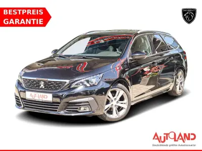 Gebraucht Peugeot 308 SW GT-line 131 PS (96 kW) 2020 Perla nera schwarz Kombi
