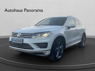 Gebraucht VW Touareg R-line 262 PS (192 kW) 2015 Weiß SUV