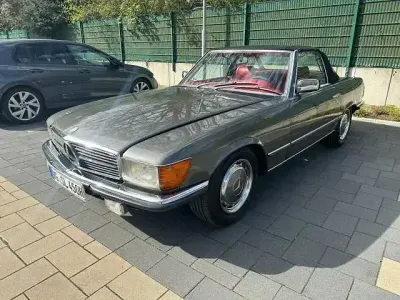Used Mercedes SL450 218 HP (160 kW) 1979 Grey Cabriolet