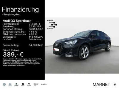Occasion Audi Q3 S-Line 200 ch (147 kW) 2022 Noir SUV