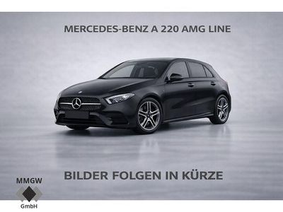 Gebraucht Mercedes A220 AMG line 190 PS (139 kW) 2019 Kosmosschwarz Limousine