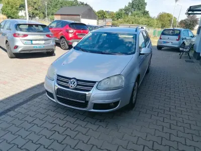 Gebraucht VW Golf V Comfortline 105 PS (77 kW) 2007 Silber Kombi