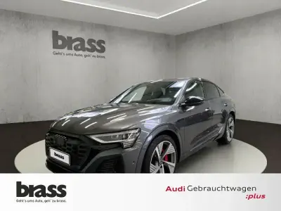 Gebraucht Audi Q8 e-tron S-Line 300 kW (408 PS) 2024 Daytonagrau perleffekt SUV