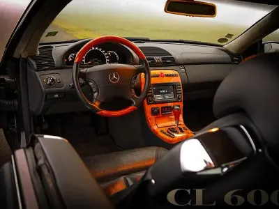 Gebraucht Mercedes CL600 500 PS (367 kW) 2002 Schwarz Coupé