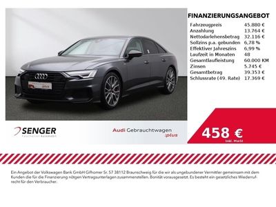 gebraucht Audi A6 Limousine 55 TFSI e Sport S tronic Matrix HUD