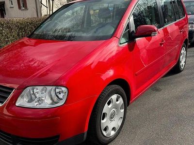 Usata VW Touran Basis 116 CV (85 kW) 2003 Rosso Monovolume