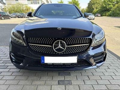 Gebraucht Mercedes C200 AMG line 160 PS (117 kW) 2020 Blau Kombi