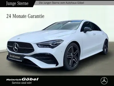 Gebraucht Mercedes CLA200 AMG line 163 PS (119 kW) 2025 Unilack polarweiß Coupé