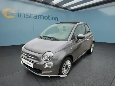 Brugt Fiat 500C Dolcevita 69 HK (50 kW) 2021 Grå Cabriolet