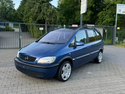 Gebraucht Opel Zafira 125 PS (91 kW) 2003 Blau Van / Kleinbus