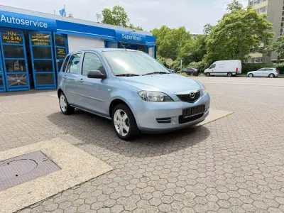 Gebraucht Mazda 2 Exclusive 80 PS (58 kW) 2005 Blau Kleinwagen