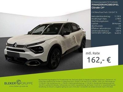 Gebraucht Citroën C4 PureTech 131 PS (96 kW) 2021 Weiß Limousine