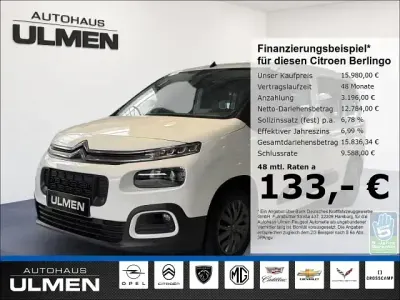 Gebraucht Citroën Berlingo Feel 110 PS (80 kW) 2022 Weiss Van / Kleinbus