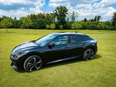 Gebraucht Kia EV6 GT-Line 239 kW (325 PS) 2023 Schwarz SUV