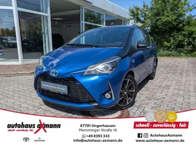 Gebraucht Toyota Yaris Hybrid Style 101 PS (74 kW) 2018 Blau Kleinwagen