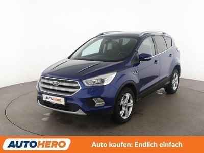 Blau Gebraucht 2018 Ford Kuga Titanium SUV | 15.630 € (Guter Preis)