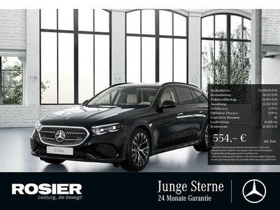 Gebraucht Mercedes E300 Premium Plus 197 PS (144 kW) 2025 Schwarz / obsidianschwarz Kombi