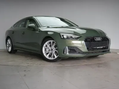 Usata Audi A5 Advanced 265 CV (194 kW) 2022 Verde Coupé