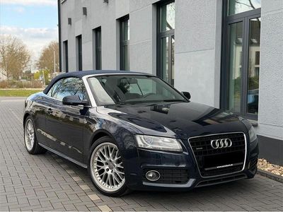 Gebraucht Audi A5 Cabriolet S-line plus 239 PS (175 kW) 2010 Blau Cabrio