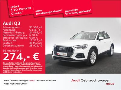 gebraucht Audi Q3 45 TFSI e S tronic Virtual/PDC/Navi/SitzHzg