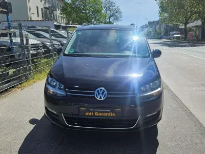 Gebraucht VW Sharan Match 140 PS (102 kW) 2012 Schwarz Van / Kleinbus