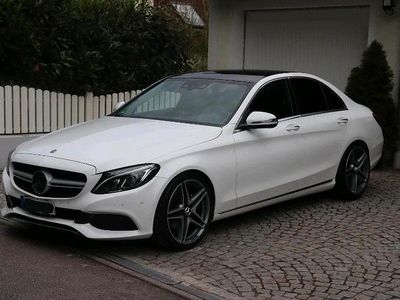 Gebraucht Mercedes C200 Avantgarde 184 PS (135 kW) 2017 Weiß Limousine