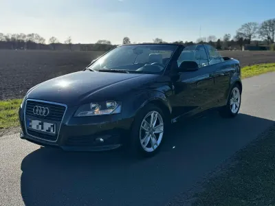 Gebraucht Audi A3 Cabriolet 160 PS (117 kW) 2009 Schwarz Cabrio
