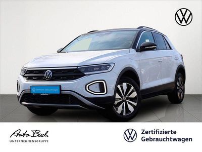 Gebraucht VW T-Roc Goal 150 PS (110 kW) 2025 Pure white/schwarz SUV