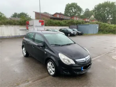 Gebraucht Opel Corsa Edition 86 PS (63 kW) 2013 Schwarz Kleinwagen