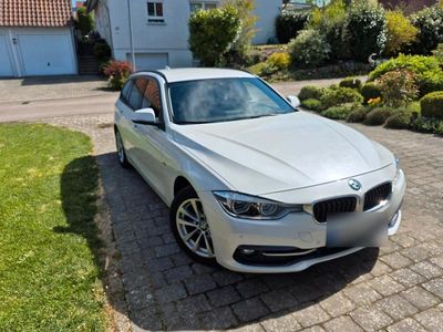 Usata BMW 318 Sport Line 150 CV (110 kW) 2016 Bianco Station wagon
