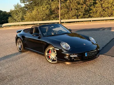 Gebraucht Porsche 997 Turbo 480 PS (353 kW) 2008 Schwarz Cabrio