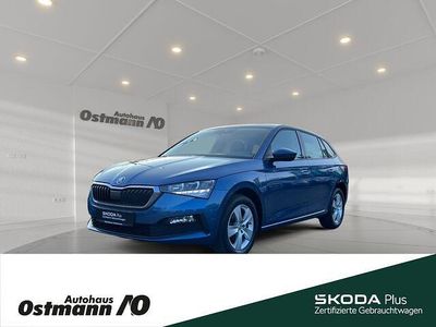 Gebraucht Skoda Scala Cool Plus 95 PS (69 kW) 2020 Titanblau Kleinwagen
