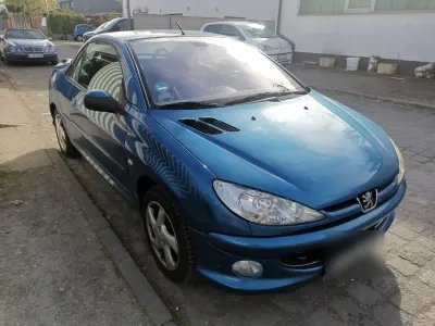Occasion Peugeot 206 CC 110 PK (80 kW) 2005 Blauw Cabriolet