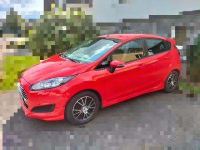 Brugt Ford Fiesta 101 HK (74 kW) 2013 Rød Hatchback
