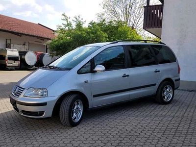 gebraucht VW Sharan 1.9 Klima AHK 7 Sitze 1 Hand sheckheft