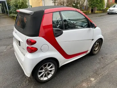 Gebraucht Smart ForTwo Cabrio 71 PS (52 kW) 2015 Weiß Cabrio