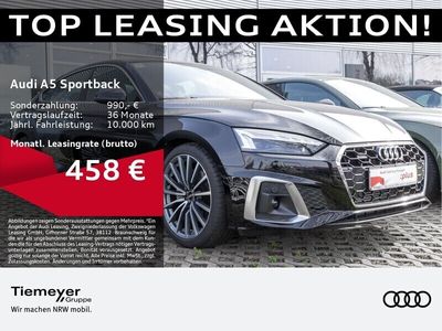 gebraucht Audi A5 Sportback 40 TFSI Q 2x S LINE S-SITZE MATRIX B&O 2xASSIST Tiemeyer automobile GmbH & Co. KG Tiemeyer automobile GmbH & Co. KG