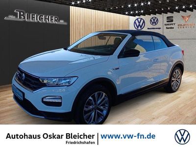 Gebraucht VW T-Roc Cabriolet Active 150 PS (110 kW) 2021 Weiß Cabrio