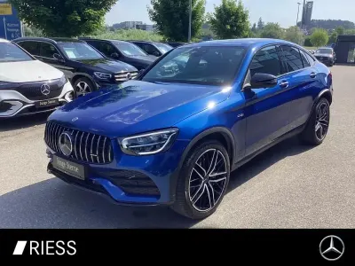 Używany Mercedes GLC43 AMG AMG 390 KM (286 kW) 2023 Niebieski Coupe