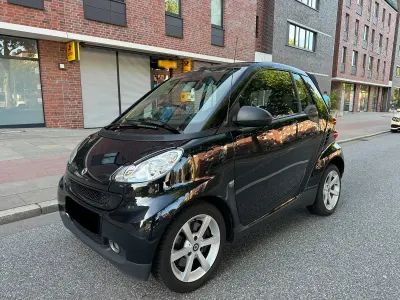 Gebraucht Smart ForTwo Cabrio 84 PS (61 kW) 2008 Schwarz Cabrio
