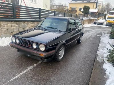 Gebraucht VW Golf II GTI 139 PS (102 kW) 1987 Schwarz Kleinwagen