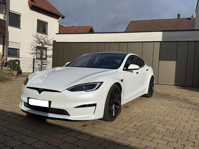 Weiß Gebraucht 2024 Tesla Model S Plaid Kleinwagen | 89.900 € (Etwas zu teuer)