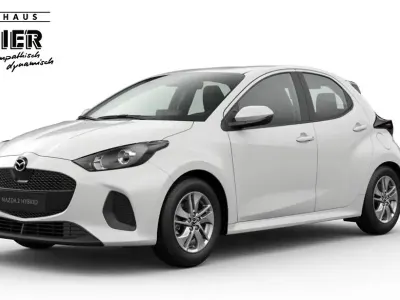 Neu Mazda 2 Prime-Line 92 PS (67 kW) 2025 Weiß Kleinwagen