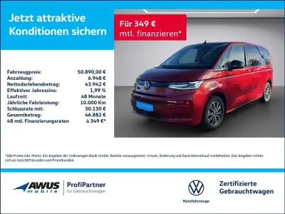 Occasion VW T7 150 ch (110 kW) 2025 Rouge Van