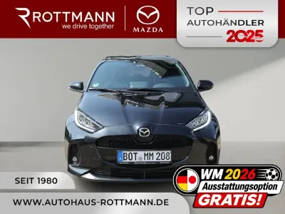 Gebraucht Mazda 2 Homura-Line 116 PS (85 kW) 2024 Schwarz (opera black metallic) Kleinwagen