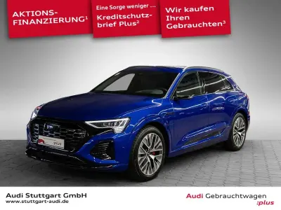 Brugt Audi Q8 e-tron S-Line 300 kW (408 HK) 2023 Blå SUV