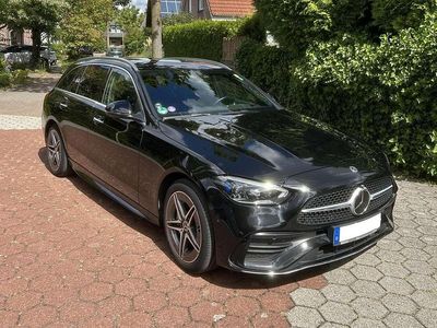 Gebraucht Mercedes C300e AMG 204 PS (150 kW) 2022 Schwarz Kombi