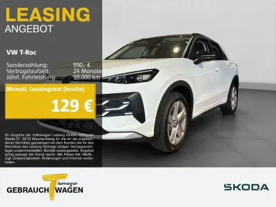 Gebraucht VW T-Roc Style 116 PS (85 kW) 2025 Weiß SUV