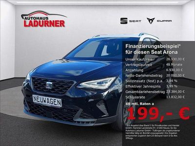 Schwarz Neu 2025 Seat Arona FR SUV | 26.930 € (Etwas zu teuer)