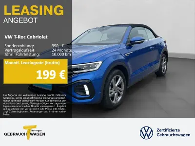 Gebraucht VW T-Roc R-line 150 PS (110 kW) 2025 Blau SUV